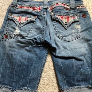 Miss Me Bermuda Shorts